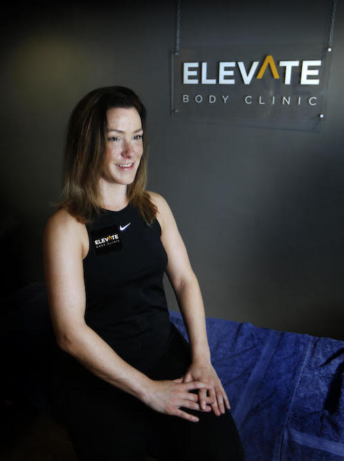 holly nix sports injury treatments at elevate body clinic in chipping norton, oxfordshire